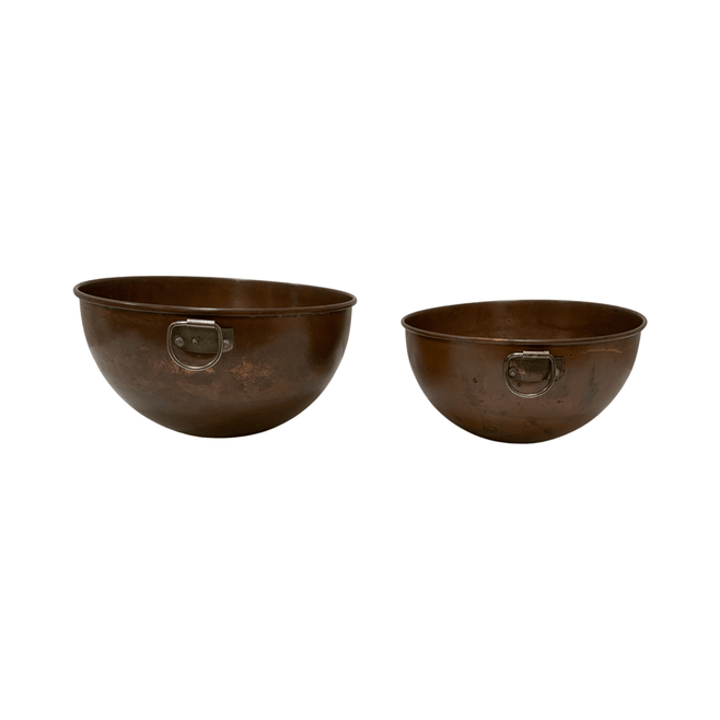Antique Copper Mixing Bowl - Foundation Goods
