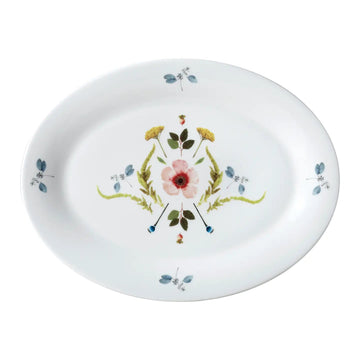 Scandinavian Floral Platter - Foundation Goods