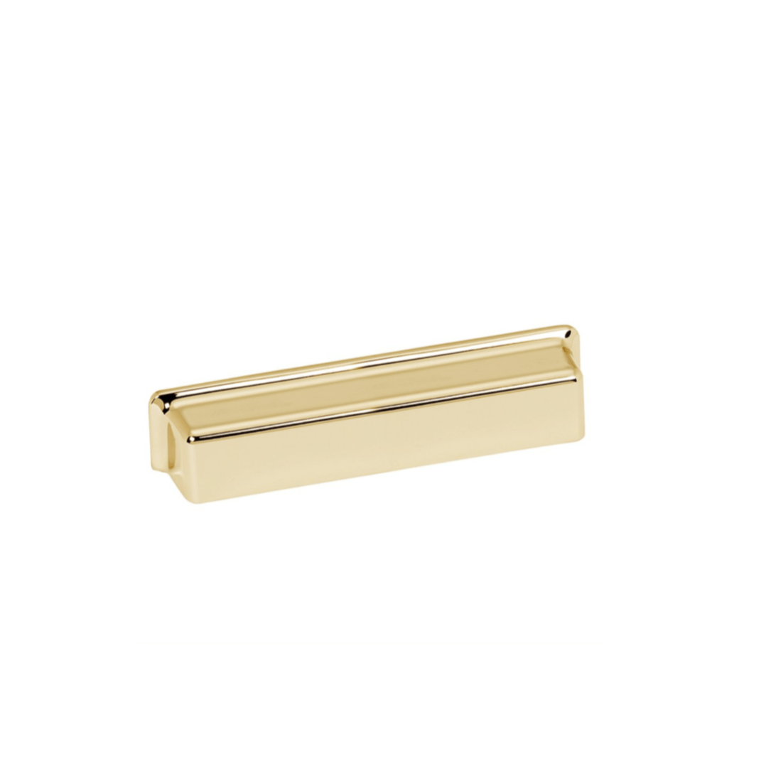 Madison Unlacquered Brass Bin Pull - Foundation Goods