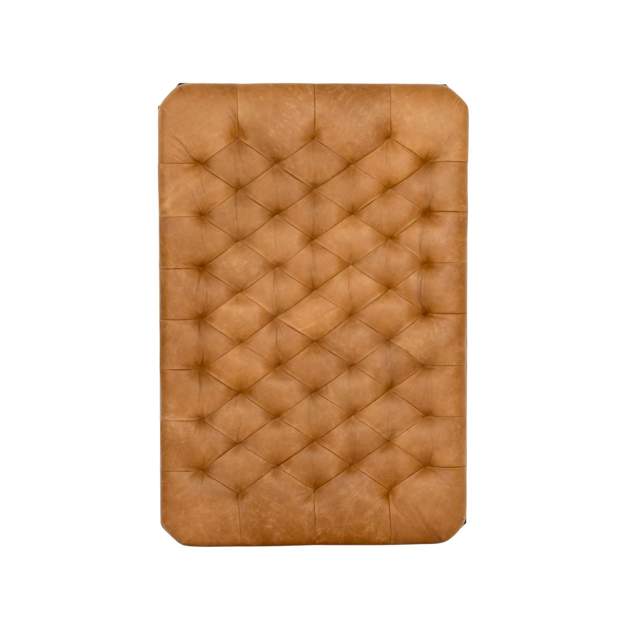 Saddle Sonora Ottoman - Foundation Goods