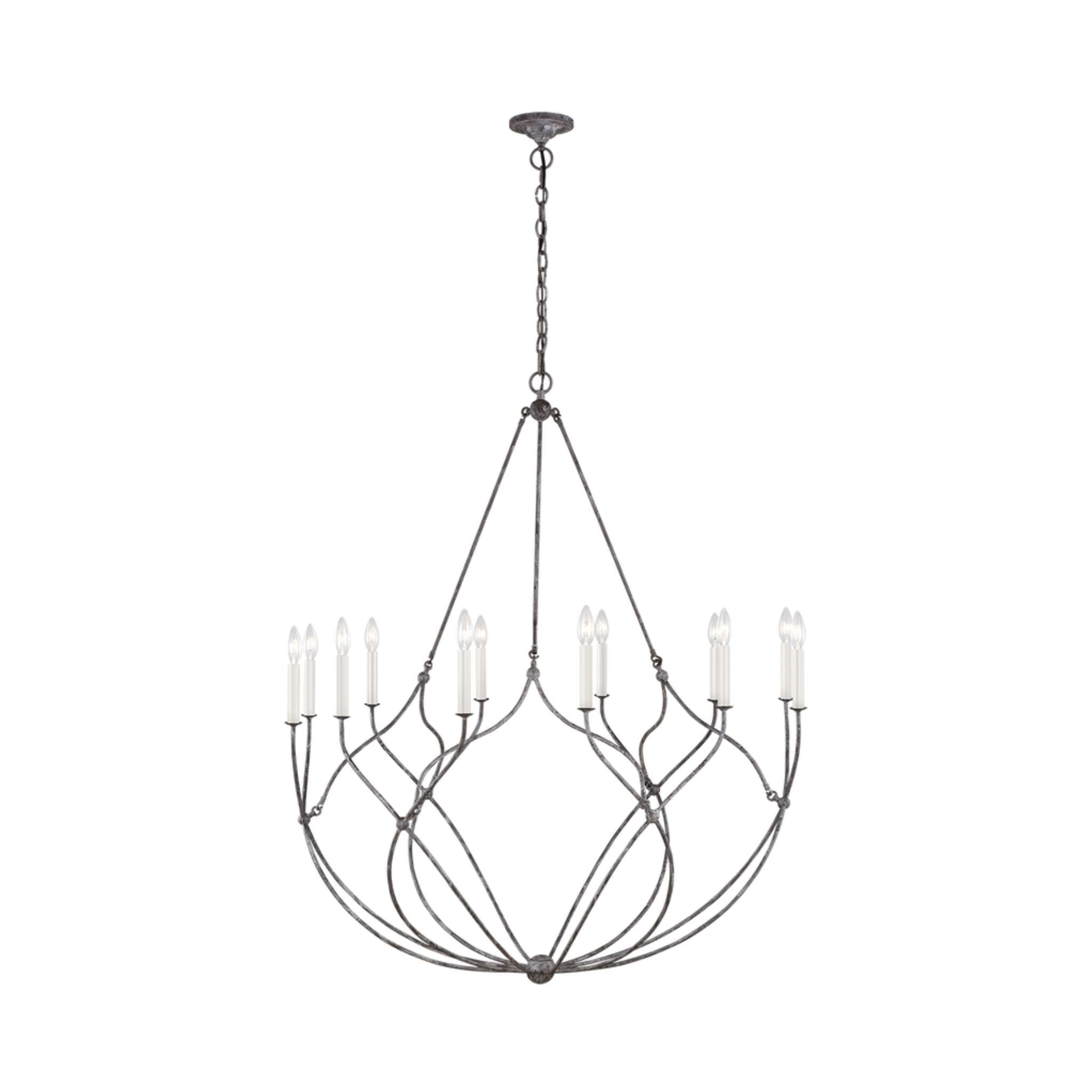Winston Galvanized Chandelier - Foundation Goods