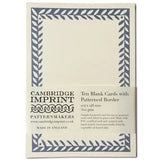 10 Postcards with Patterned Border