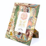 Hand-Marbled Large Picture Frame