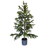 60" Real Touch White Spruce Potted Tree