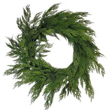 24" Real Touch Port Orford Cedar Wreath