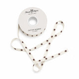Rum Raisin Floral Cotton Ribbon