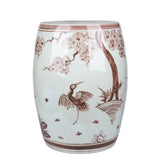 Moka Pine Bird Garden Stool