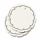 Shallow Scallop Gift Tags