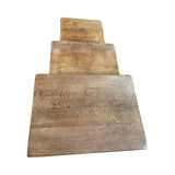English Oak Nesting Table Set