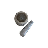 Small Tan Mortar And Pestle