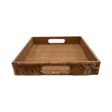 Cowhide Decorative Tray