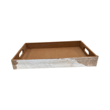 Cowhide Decorative Tray
