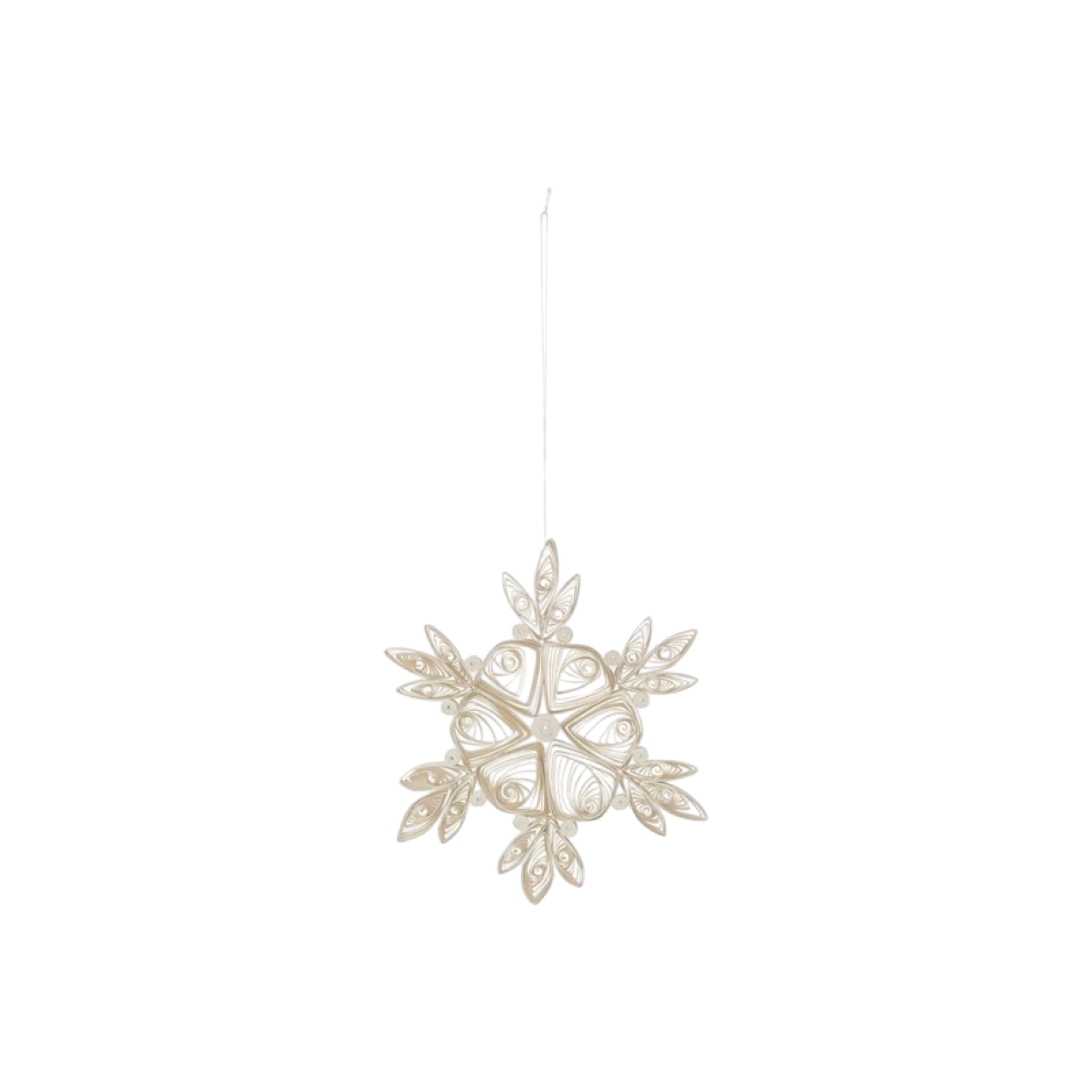 Quilling Snowflake Ornament