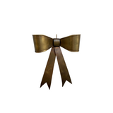 Brass Bow Ornament