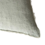 Flint Grey Lina Linen Pillow