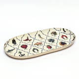 Oval Charm Enamel Tray