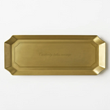 Creativity Takes Courage Brass Tray