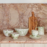Olive Marbled Mixing Bowl