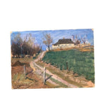 "Almost home" Original Vintage Painting - Foundation Goods