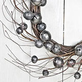 Vintage Galvanized Bell Wreath
