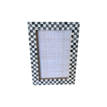 Black Checkered Picture Frame - Foundation Goods
