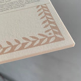 10 Postcards with Patterned Border