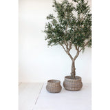 Rosalie Hand-Woven Rattan Planter