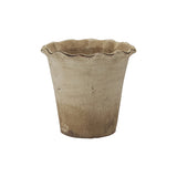 Marguerite Ruffle Terracotta Planter