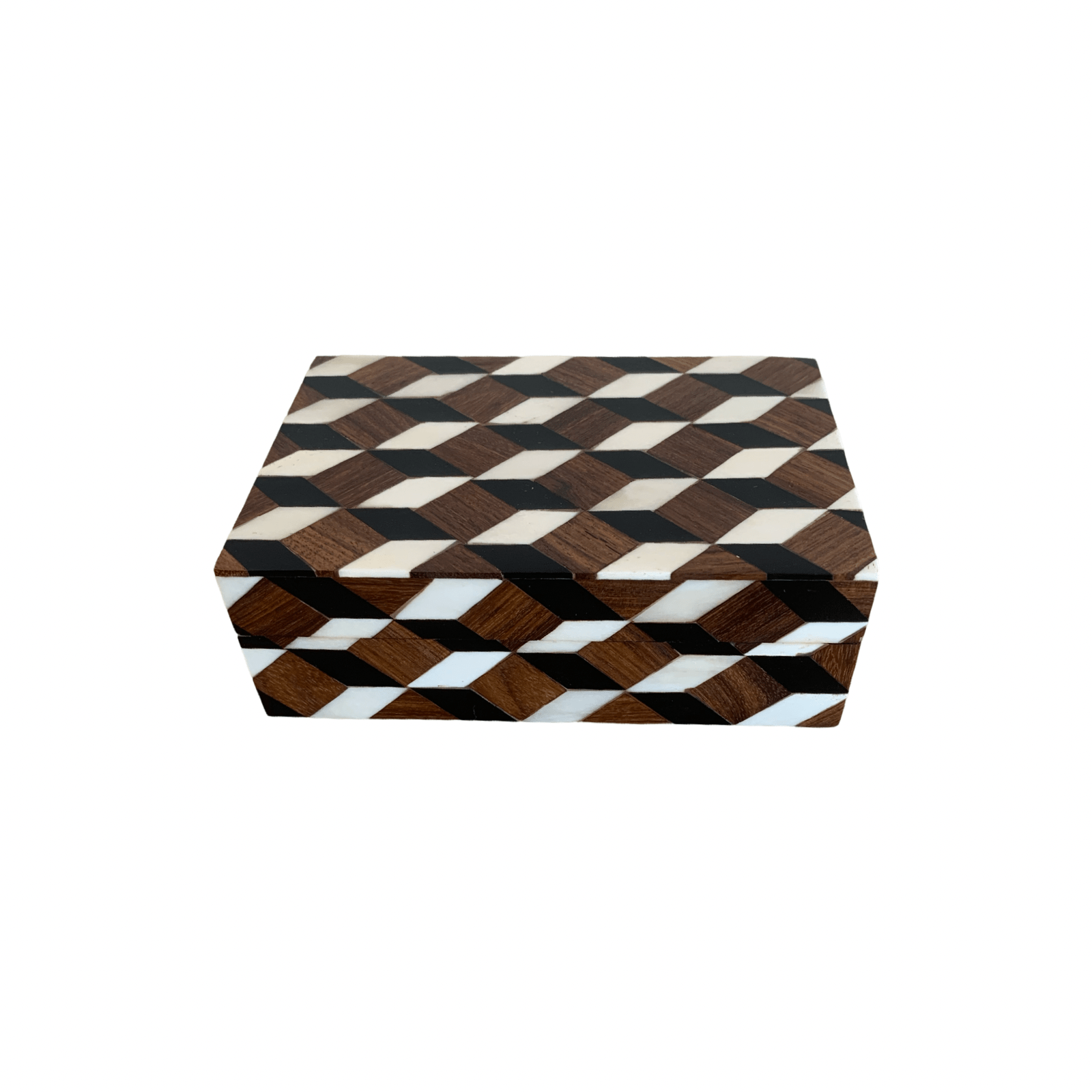 Geometric Inlay Box β Foundation Goods