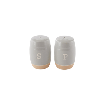 Gray Ceramic Salt and Pepper Shaker - Foundation Goods