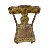 Antique Folk Art Painted Chair
