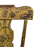 Antique Folk Art Painted Chair