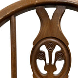 Round Back Small Kitchen Chair