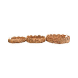 Scalloped Round Tray