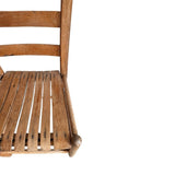 Vintage Slat Seat Ladderback Chair