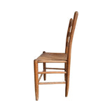 Vintage Slat Seat Ladderback Chair