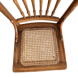 Vintage Spindle Back Cane Seat Chair