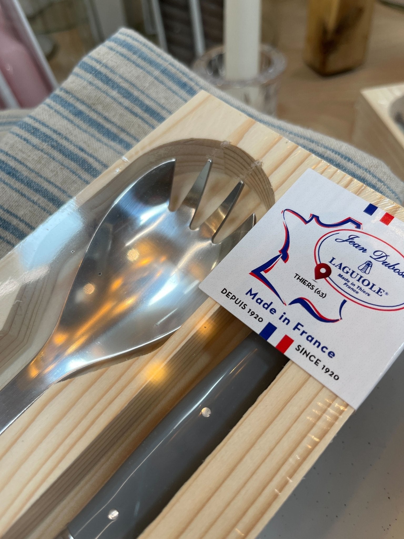 Jean Dubost Salad Servers - Foundation Goods