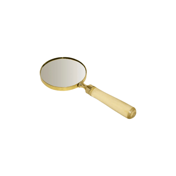 Magnifier with White Bone Handle - Foundation Goods