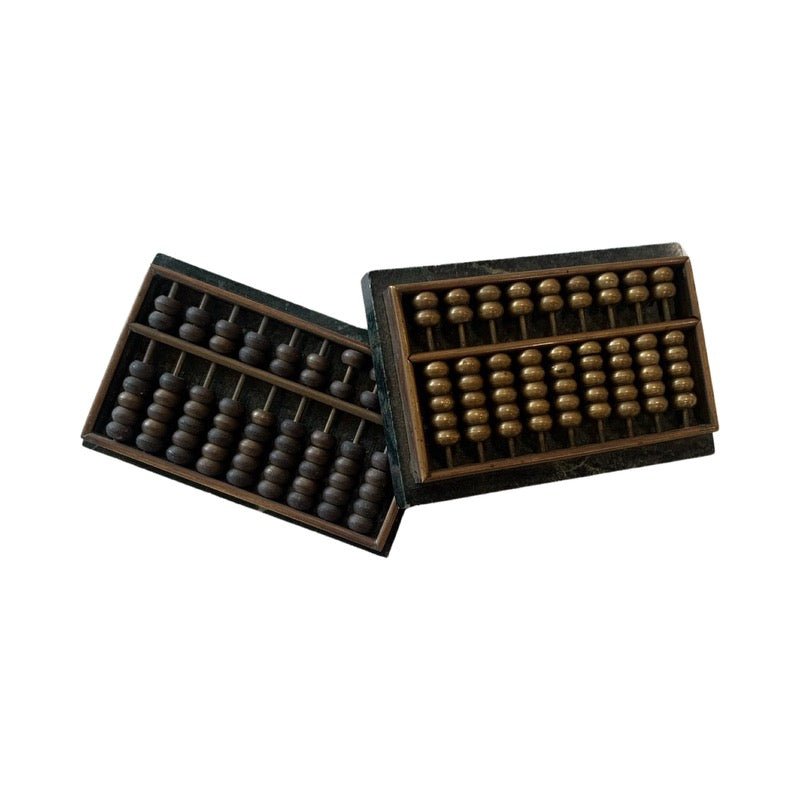 Marble And Brass Miniature Abacus - Foundation Goods