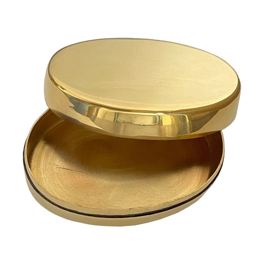 Oval Brass Box - Foundation Goods