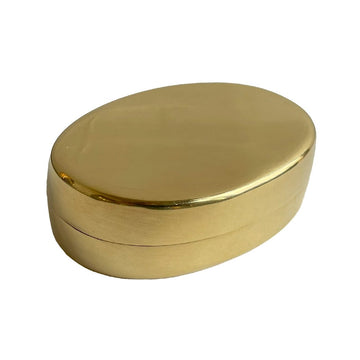 Oval Brass Box - Foundation Goods