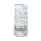 Brown & Beige Flax Line Hand Towel