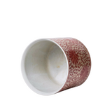 Porcelain Scrolling Lotus Cachepot