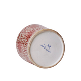 Porcelain Scrolling Lotus Cachepot