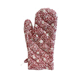Holiday Floral Oven Mitt