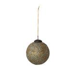 Mica Flake Ball Ornament
