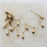 Ivory & Gold Bell Garland
