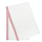 Alsace White & Red Towels - Foundation Goods