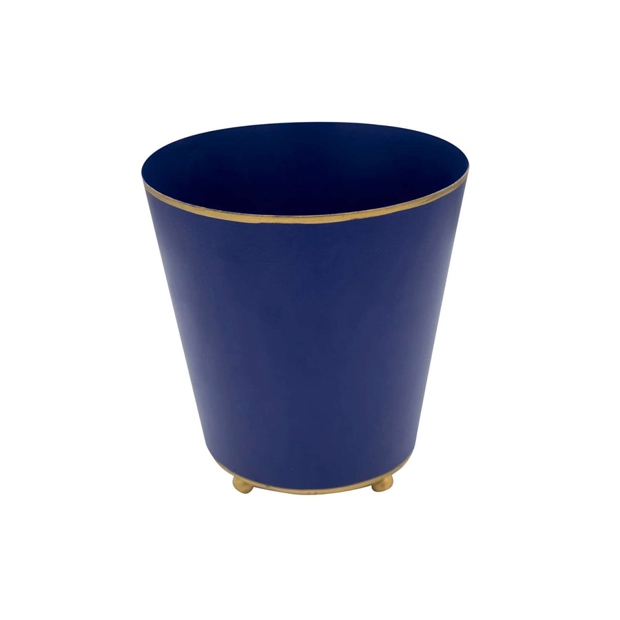 Anna Cachepot in Navy - Foundation Goods